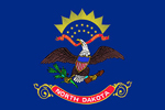 North Dakota State Flag 3'x5' Nylon