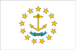 Rhode Island State Flag 5'x8' Nylon