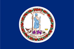 Virginia State Flag 4'x6' Nylon